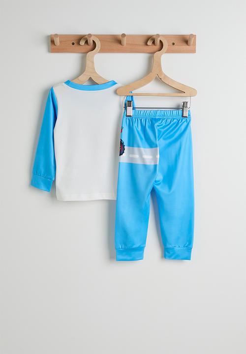 Pop Candy - Long sleeve pj set - blue/white/multi