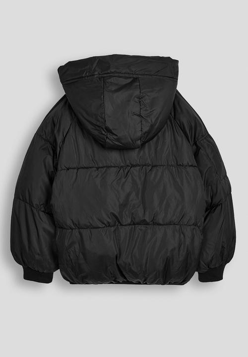 Pop Candy - Hooded puffer jacket - black