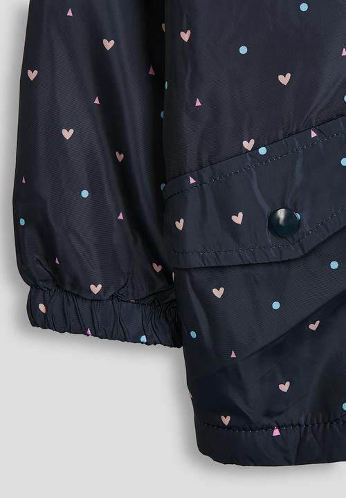 Pop Candy - Jacket with side flap pockets - navy aop