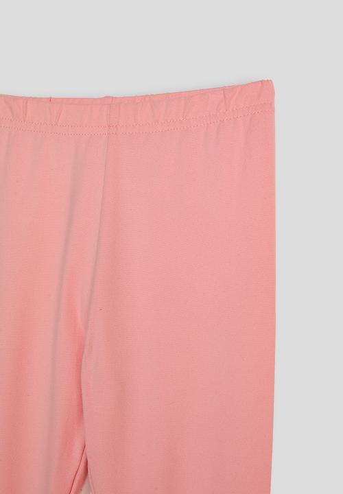 Pop Candy - Fleece sweat top & leggings - white/bow aop/pink