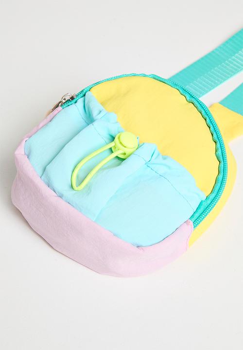 Pop Candy - Colourblock crossbody bag - multi bright