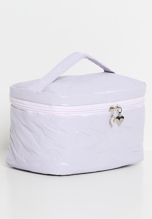 Pop Candy - Faux leather cosmetic bag - lilac