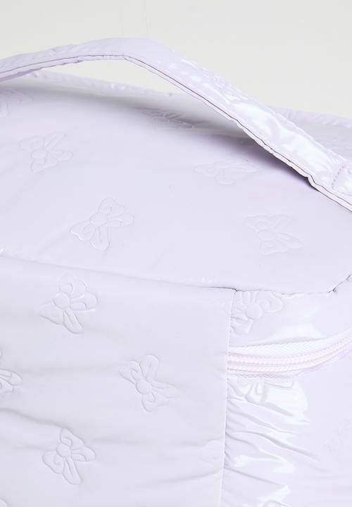 Pop Candy - Faux leather cosmetic bag - lilac