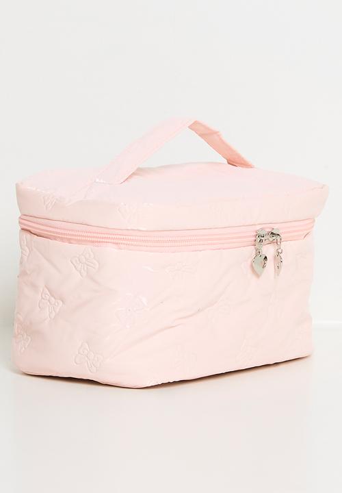 Pop Candy - Faux leather cosmetic bag - pink