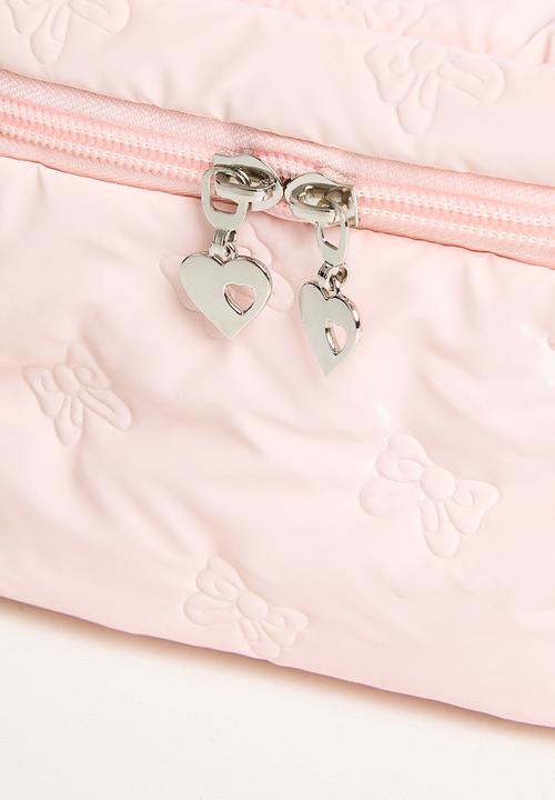 Pop Candy - Faux leather cosmetic bag - pink