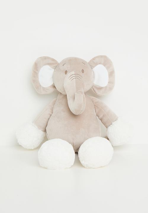 Pop Candy - Elephant plushie - beige/white