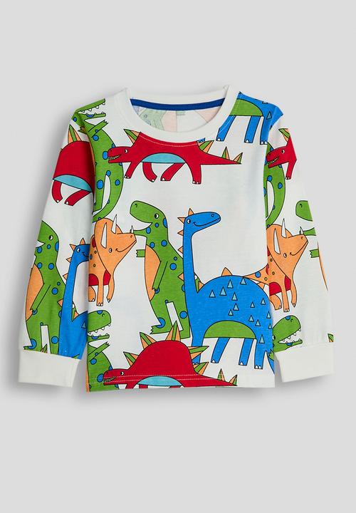 Pop Candy - Pj set - off white/dino aop
