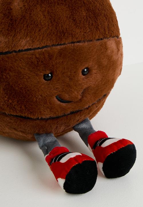 Pop Candy - Super soft basketball cushion - warm brown