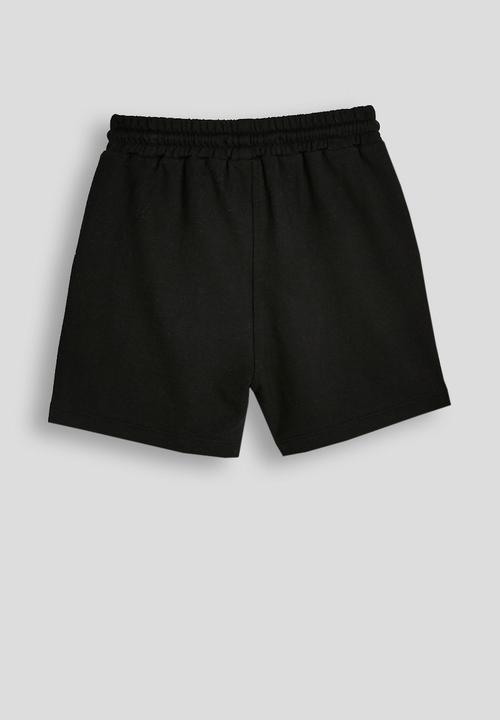 Cotton On - 3 PACK HENRY SLOUCH SHORT - BLACK & GREY MARLE & CHESTNUT