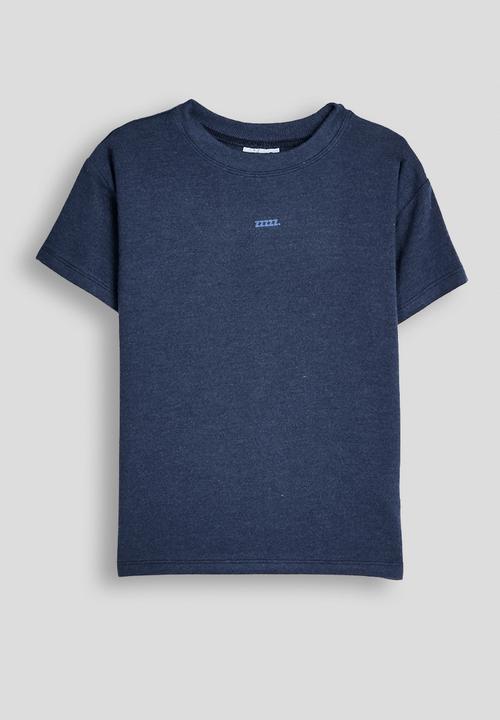 Cotton On - Cuddlecosy Short Sleeve Pyjama Top Multipack - Blue Bonnet Marle/In The Navy Marle