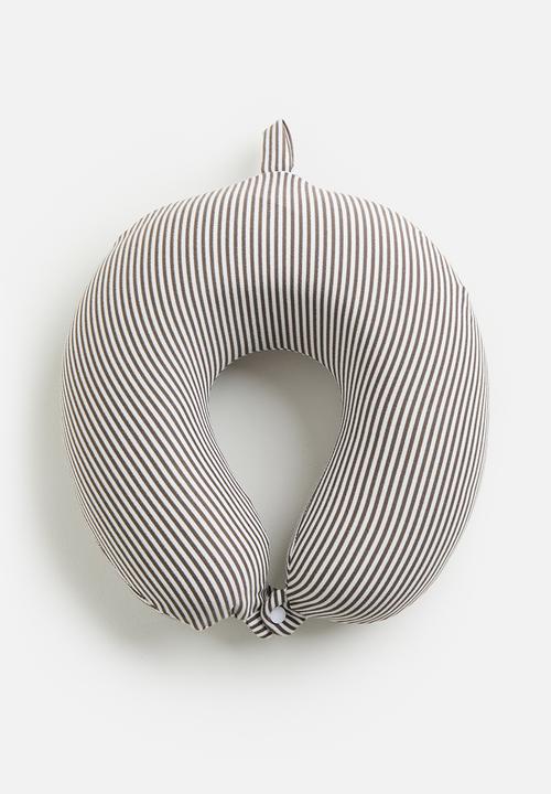 Pop Candy - Neck pillow - black stripes