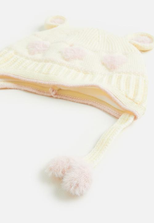 Pop Candy - Wool beanie - cream
