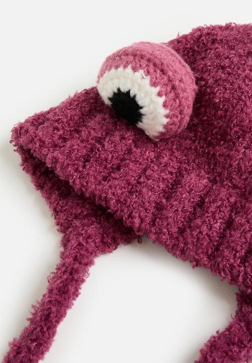 Pop Candy - Frog beanie - rouge pink