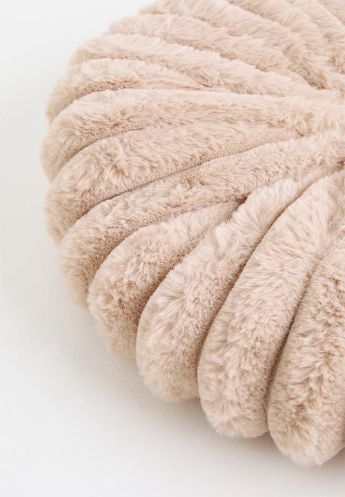 H&S - Flora round cushion - Blush