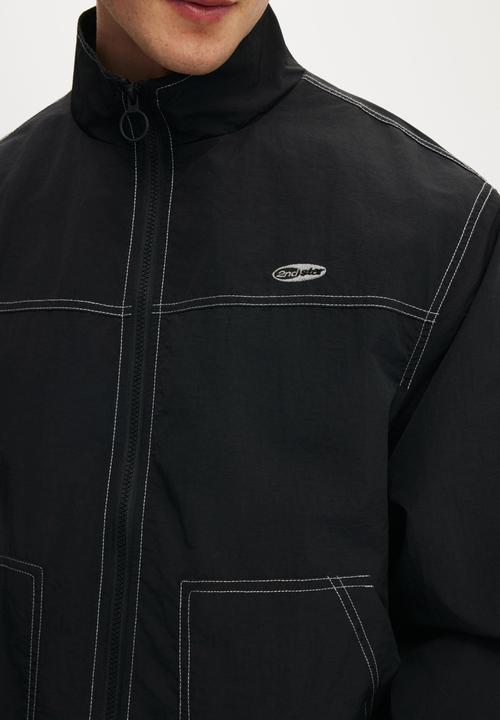Cotton On - Shell Jacket - Black Contrast