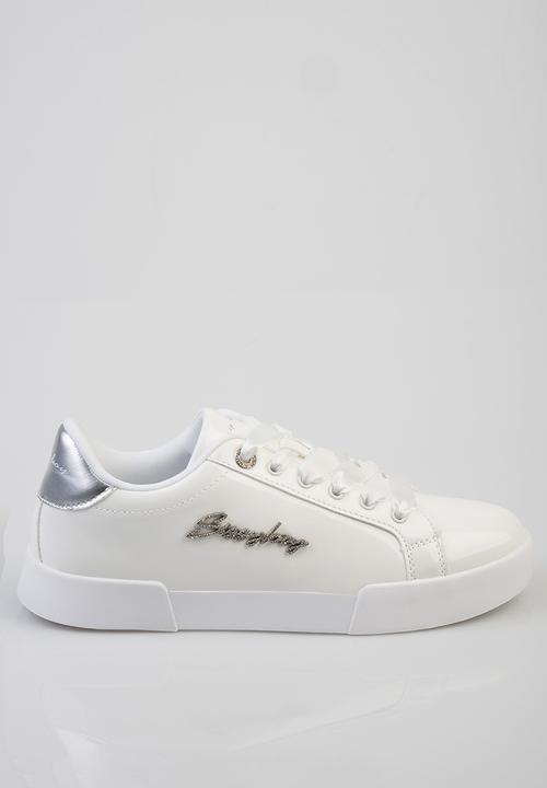 SISSY BOY - Patent combo bling - white