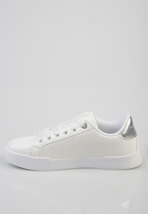 SISSY BOY - Patent combo bling - white