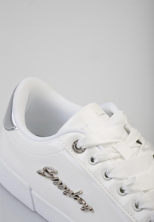 SISSY BOY - Patent combo bling - white