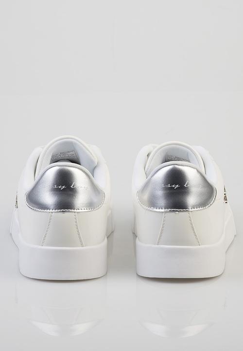 SISSY BOY - Patent combo bling - white