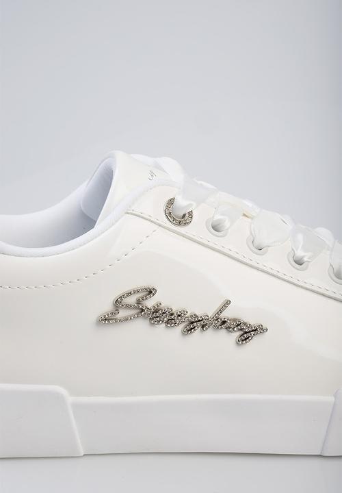 SISSY BOY - Patent combo bling - white