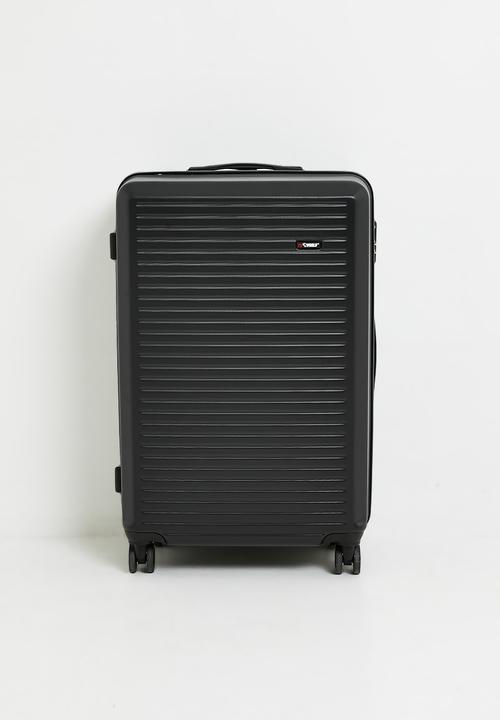 H&S - Noir 4 wheel travel set of 3 - Black
