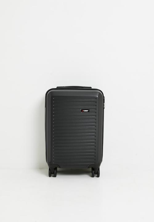 H&S - Noir 4 wheel travel set of 3 - Black