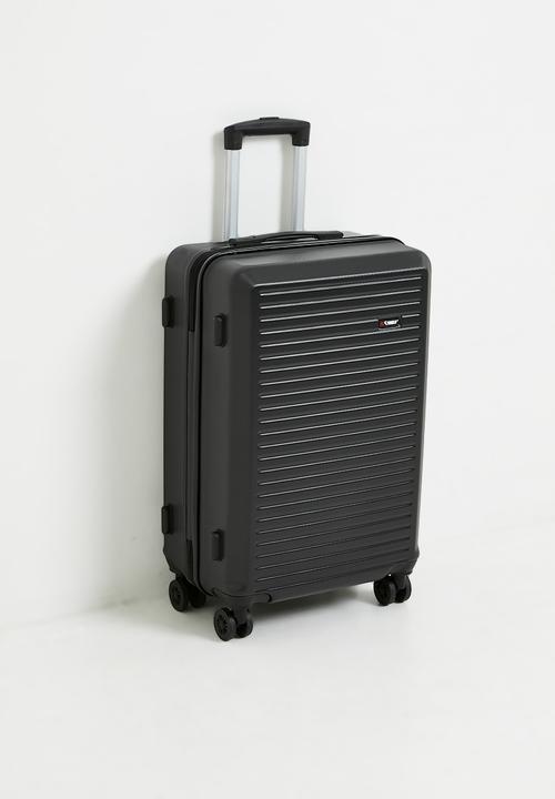 H&S - Noir 4 wheel travel set of 3 - Black
