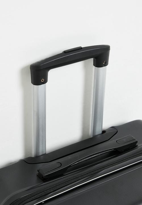 H&S - Noir 4 wheel travel set of 3 - Black