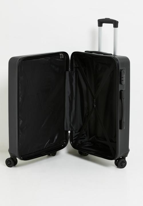H&S - Noir 4 wheel travel set of 3 - Black