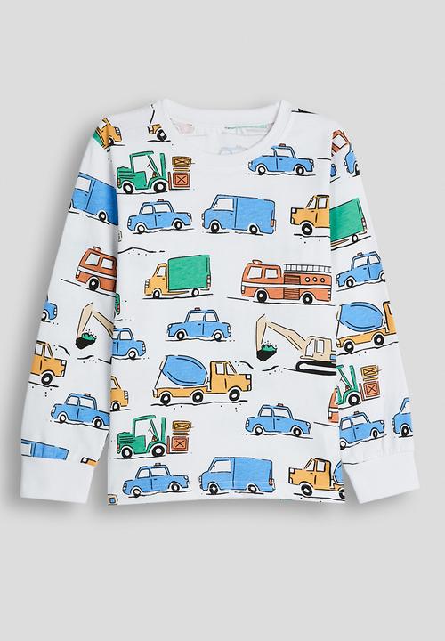 Pop Candy - Pj set - white/car multi