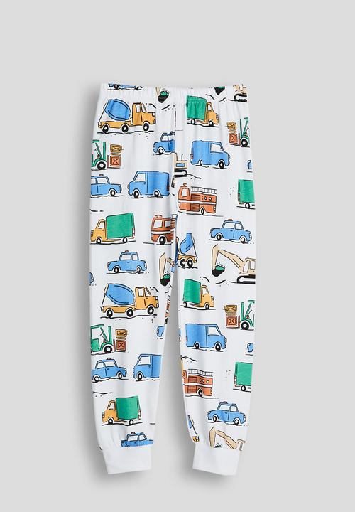 Pop Candy - Pj set - white/car multi