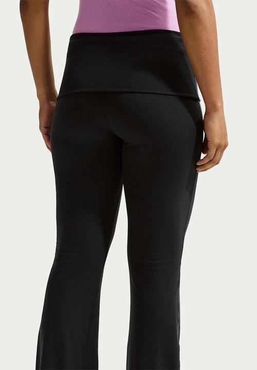 Nike - W Nsw Chill Knit Rib Pant - Black/Sail