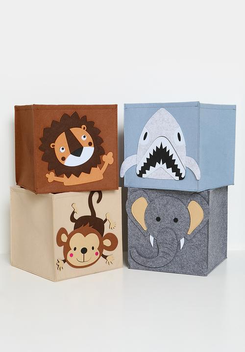 Storage Solutions - Elephant kids storage - Charcoal