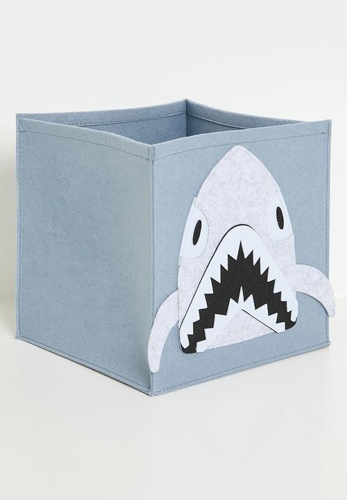 Storage Solutions - Shark kids storage - Grey