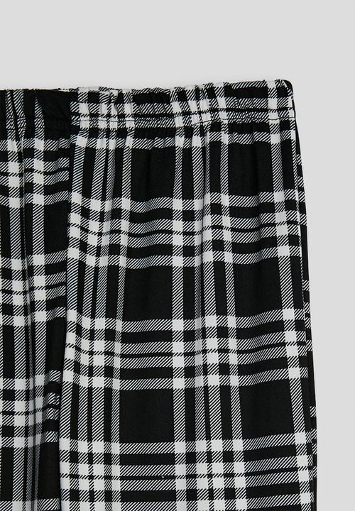 Pop Candy - Spacesaur pj set - grey/check