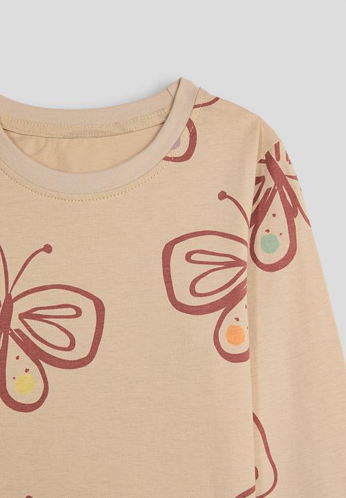 Pop Candy - Pj set - beige/bow aop