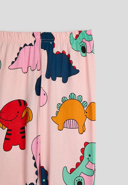 Pop Candy - Pj set - pink/dino multi