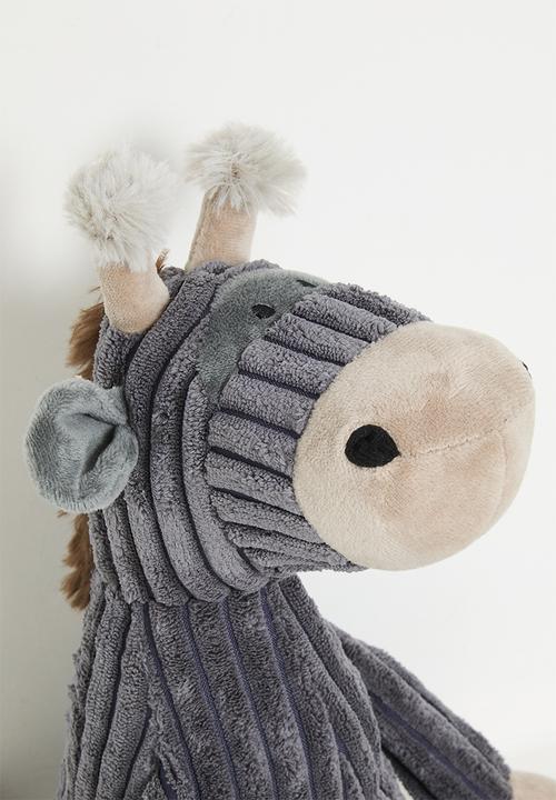 H&S - Plush Raffie Doorstop - Grey
