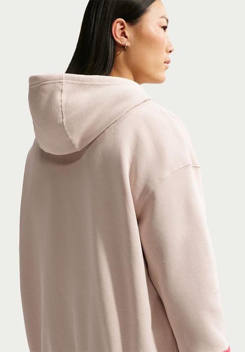 Nike - W Nsw Cls+ Phnx Flc Os Po Hood - Sanddrift