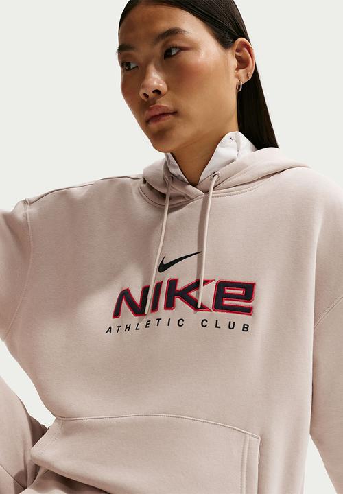 Nike - W Nsw Cls+ Phnx Flc Os Po Hood - Sanddrift