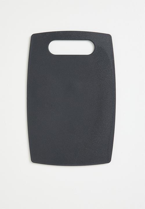 Excellent Houseware - PP cutting board set of 3 - White & grey