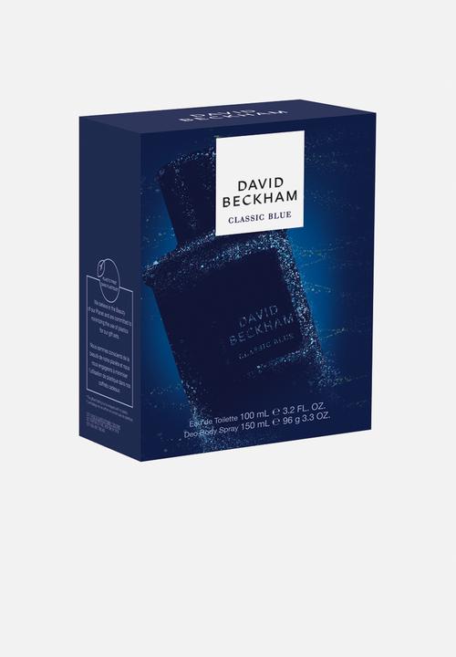 DAVID BECKHAM - David Beckham Classic Blue Edt Set - 100ml