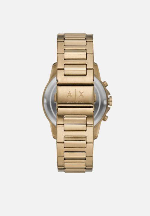 Armani Exchange - Banks Chronograph Watch - Bronze/Gold