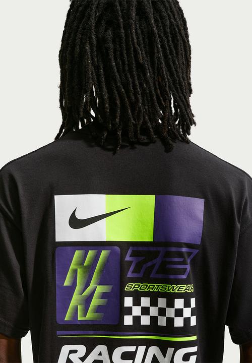 Nike - NSW 72 Racing Gfx Tee - Black