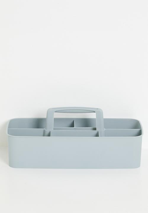 Stackable Compartment Box - Blue