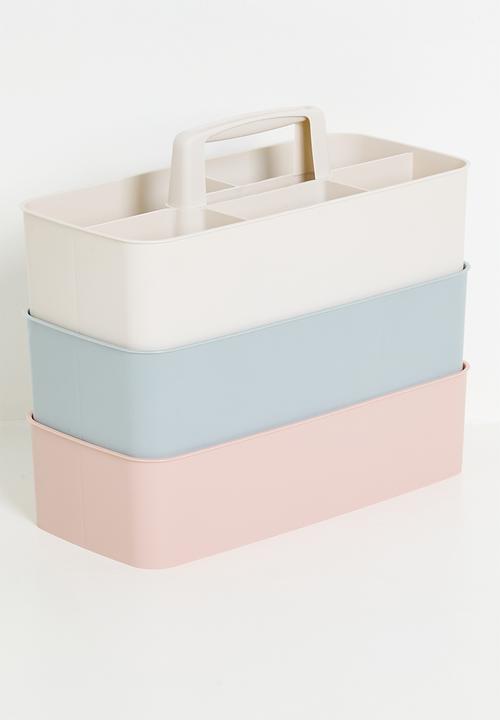 Storage Solutions - Stackable Compartment Box - Blue