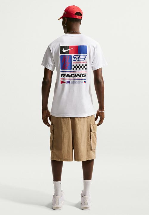 Nike - NSW 72 Racing Gfx Tee - White/Ass