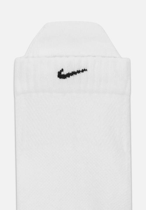 Nike - Nike dri-fit training no show socks 3pk - BLACK/white/black