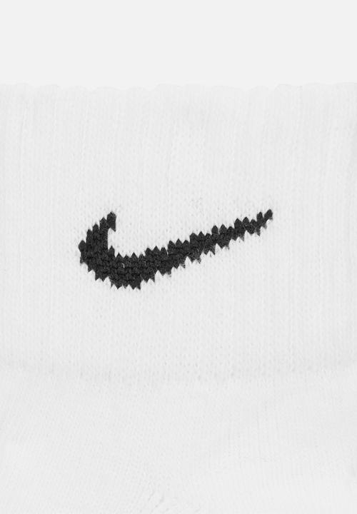 Nike - Nike cushioned ankle socks 3pk - grey/white/black