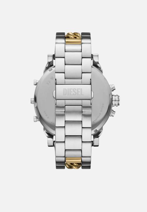 Diesel  - Mr. Daddy 2.0 Chronograph Two-Tone  Watch - Silver/Gold